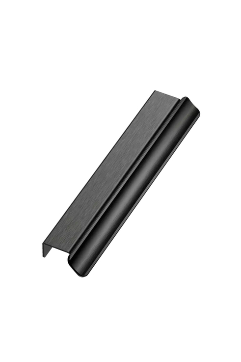 Furnipart - Volet - greb i aluminium børstet mat sort CC160mm L220mm B41,7mm