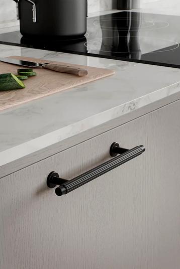 Furnipart - Villa - greb i zink antik brun CC128mm L177,5mm H34,1mm