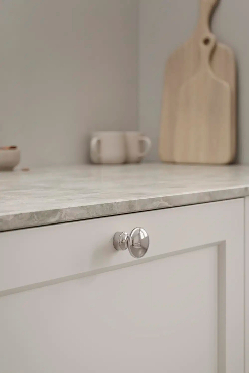 Furnipart - Baron - greb knop i zink