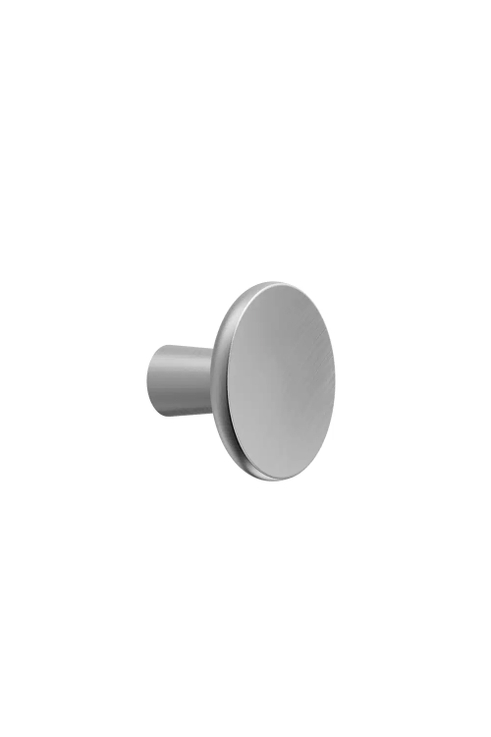 Furnipart - Terra - greb knop inox look Ø37mm H26,9mm