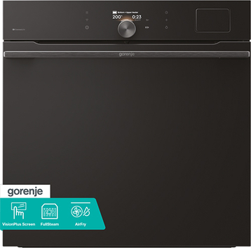 Indbygnings dampovn Sort - G800 - Gorenje BFS6148B