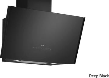 Væghængt emhætte, 90 cm, Flex Design - Neff N90 - Deep Black