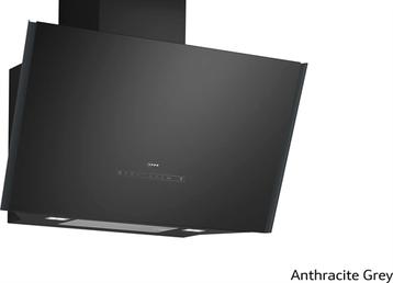 Væghængt emhætte, 90 cm, Flex Design - Neff N90 - Anthracite Grey