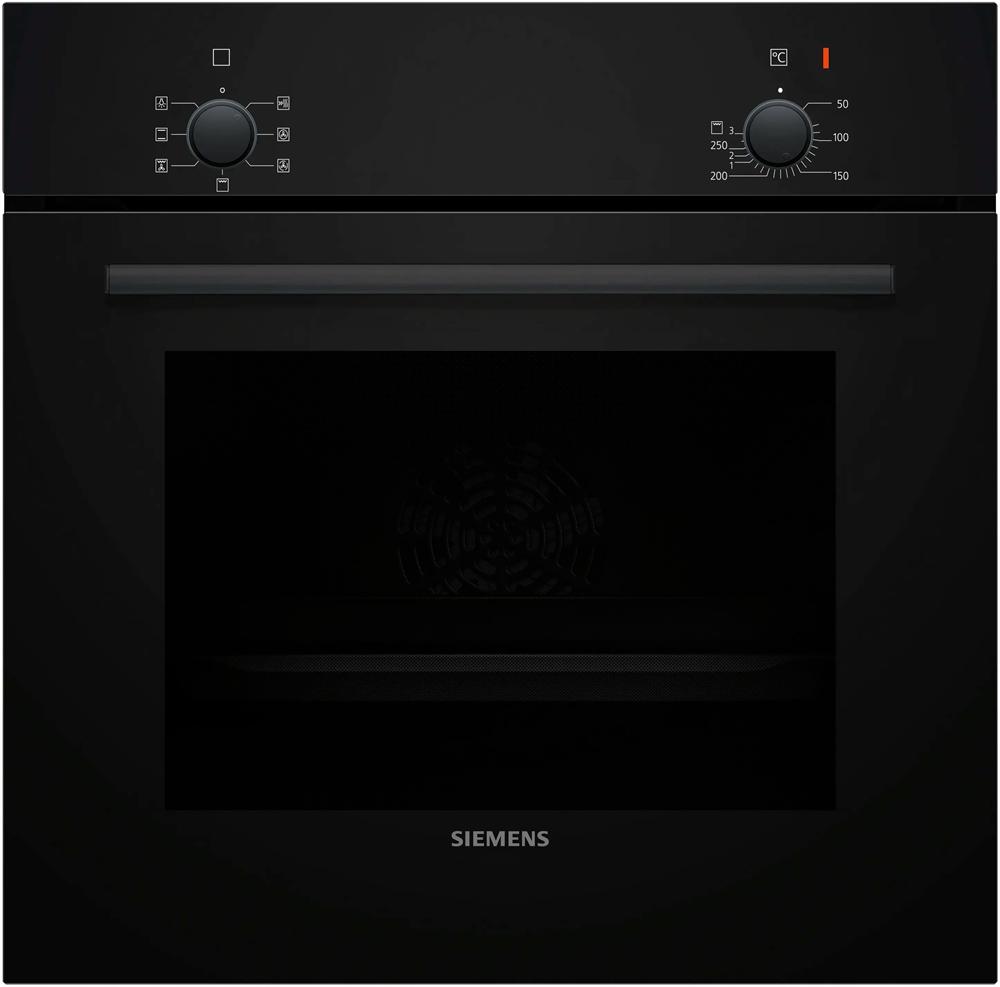 Indbygningsovn 60 x 60 cm Sort - IQ100 - Siemens HB010FBA1