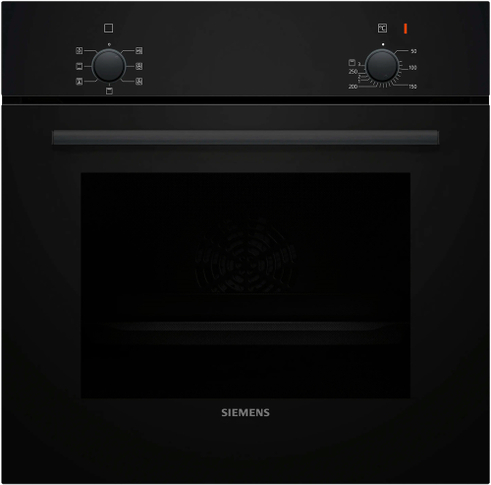 Indbygningsovn 60 x 60 cm Sort - IQ100 - Siemens HB010FBA1