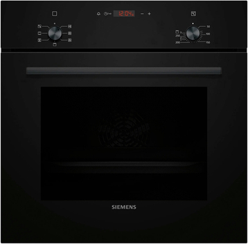 Indbygningsovn 60 x 60 cm Sort - IQ100 - Siemens HB013FBB1