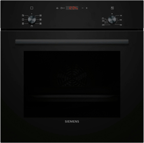 Indbygningsovn 60 x 60 cm Sort - IQ100 - Siemens HB013FBB1