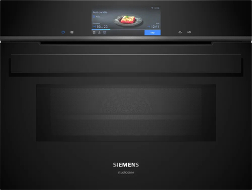 Kompakt Ovn m/mikro 45l m/disp - Siemens iQ700 - CM978GNB1