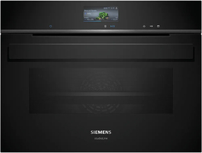 Kompakt dampovn 47l m/disp sort - Siemens iQ700 - CS936GCB1