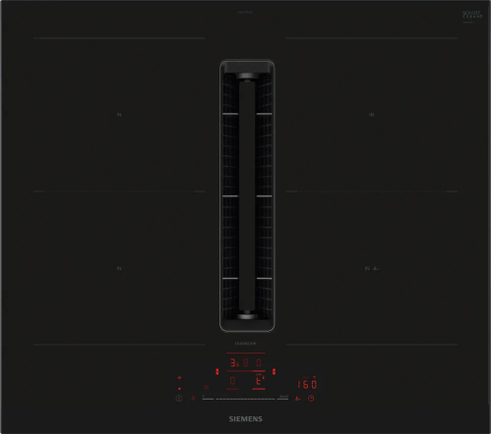 Induktionskogeplade med indbygget emfang 60 cm - Siemens iQ500 - ED677HQ26E