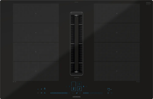 Kogeplade 80cm. Plano Induk m/indb Emfang HC - Siemens iQ700 - EX800NX68E