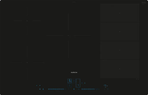 Induktionskogeplade 80 cm Sort, planmontering - Glaskeramik - Siemens iQ700 - EX807NVV6E