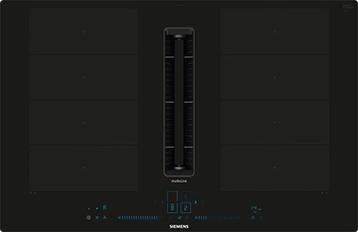 Induktionskogeplade med indbygget emfang 80 cm planmontering - Siemens iQ700 - EX807NX68E