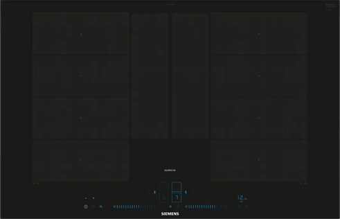 Induktionskogeplade 80 cm Sort - ComfortDesign - Siemens iQ700 - EX877NYV6E