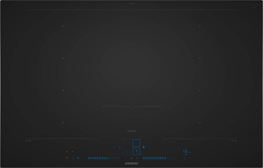 Induktionskogeplade 80 cm Sort - Siemens iQ700 - EX87BNYV6E
