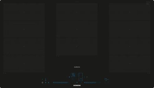 Induktionskogeplade 90 cm Sort, planmontering - Siemens iQ700 - EX907NXV6E