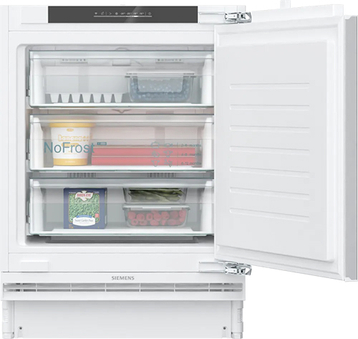 Integrerbar fryser 82 x 59.8 cm fladhængsel med dæmpet lukning (soft close) - Siemens iQ500 - GU21NADE0