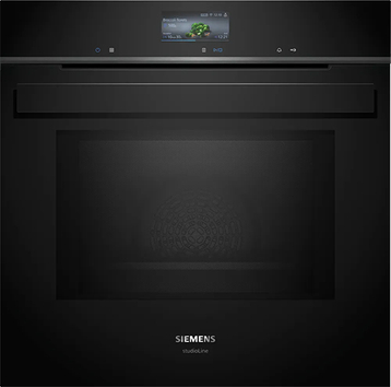 Indbygningsovn med mikro 67l m/disp sort - Siemens iQ700 - HM976GMB1
