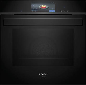 Dampovn til indbygning 60 x 60 cm - Sort - Siemens iQ700 - HS958GCB1