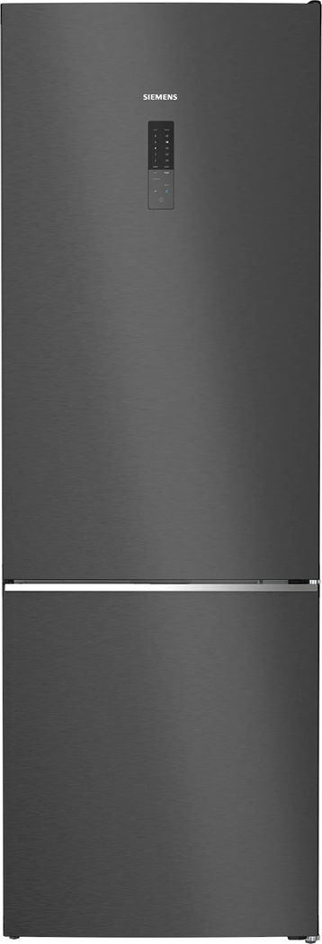 Køle-/fryseskab 203 x 70 cm blackSteel - Siemens iQ500 - KG49NAXCF