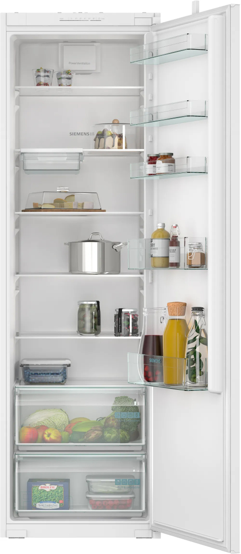 Integrerbart køleskab 177.5 x 56 cm glidende hængsel - Siemens iQ100 - KI81R5SE0
