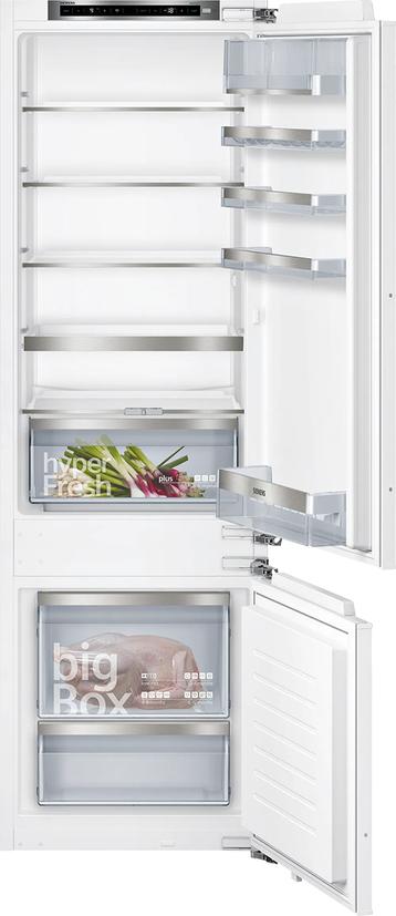 Integrerbart køle-/fryseskab 177.2 x 55.8 cm fladhængsel med dæmpet lukning (soft close) - Siemens iQ500 - KI87SADE0
