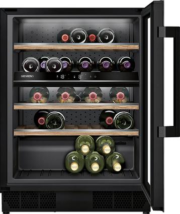 Vinkøleskab med glasdør 82 x 60 cm - Siemens iQ500 - KU21WAHG0