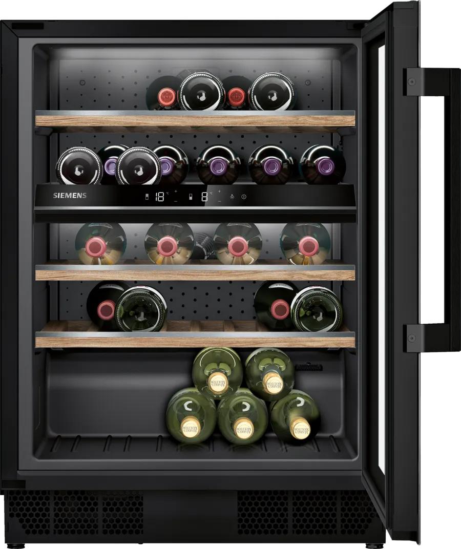 Vinkøleskab med glasdør 82 x 60 cm - Siemens iQ500 - KU21WAHG0