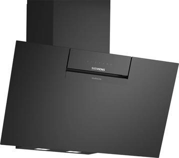 Væghængt emhætte 80 cm Klart glas med sort tryk - Siemens iQ300 - LC87KFN65