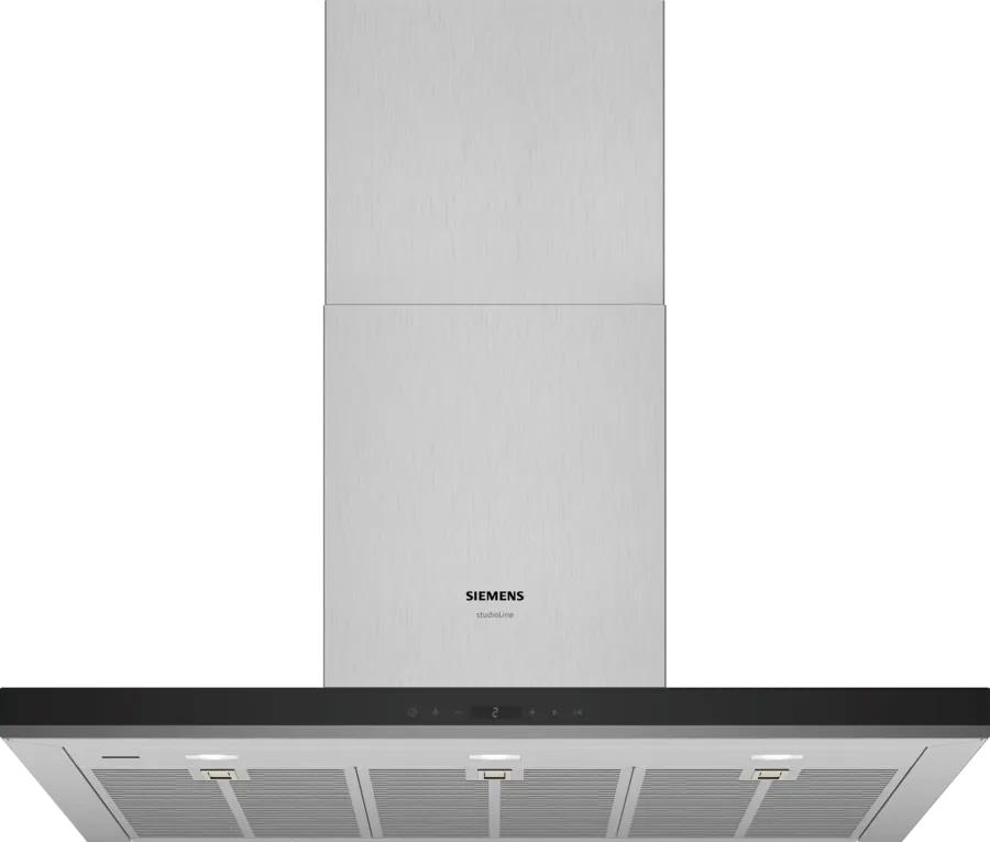 Væghængt emhætte 90 cm Rustfrit stål - Siemens iQ500 - LC97BIR55
