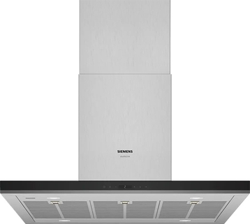 Frithængende emfang 90 cm Rustfrit stål - Siemens iQ500 - LF98BIR55