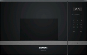 Mikroovn til indbygning 20l - venstre sort - Siemens iQ500 - BF425LMB0
