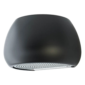 Witt Chubby Matte black-2 Væghængt emhætte Sort