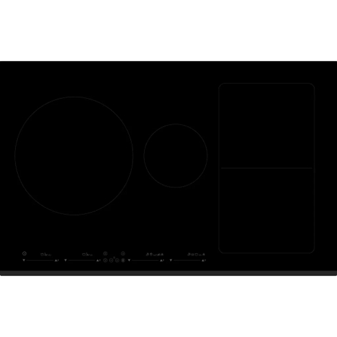 Witt WIF 804 FSR Induktionskogeplade Sort
