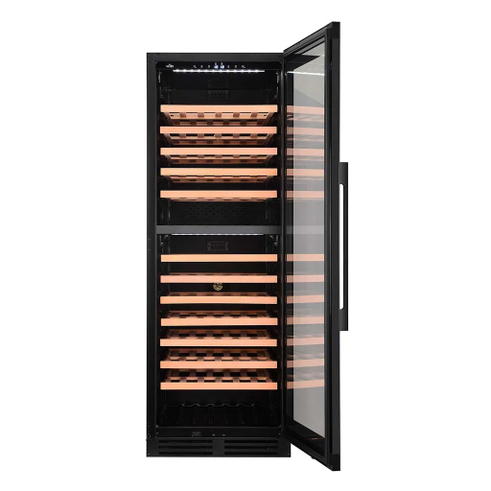 Witt Witt_WCF60172-2BG Fritstående vinkøleskab Sort