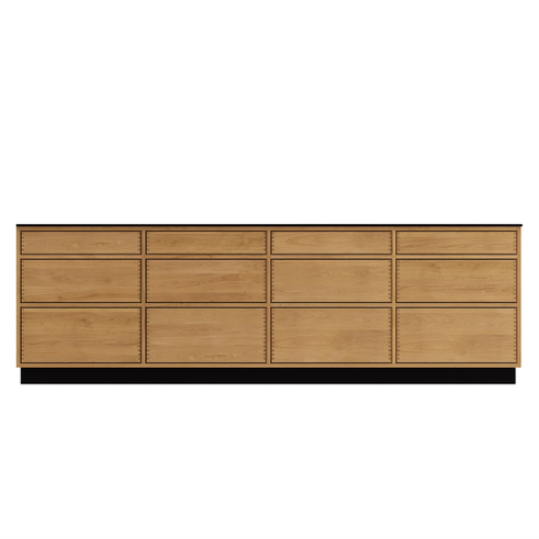 Just Wood Push Lysolieret Køkkenø - 249,5 cm bred - 100 cm dyb