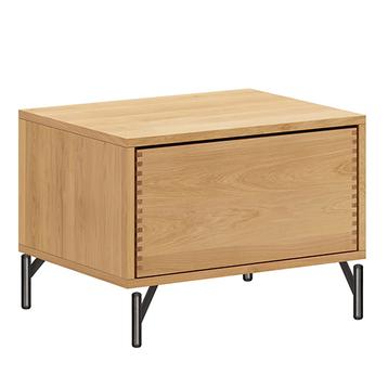 63,8 cm Lysolieret Just Wood Push Snedker Bænk inkl. 1 skuffe - 40 cm dybde og ben