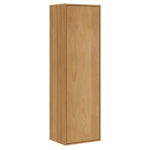 43,8 cm Lysolieret Just Wood bad højskab med 1 låge og 5 hylder