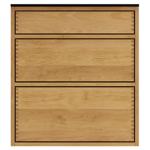 60 cm Just Wood Push front til opvaskemaskine