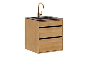 Lysolieret Original Snedker Vaskeskab