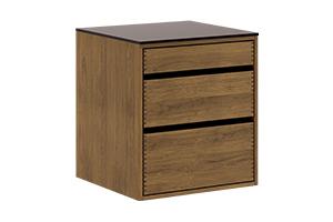 Mørkolieret Original Snedker Underskab - 60 cm dybde