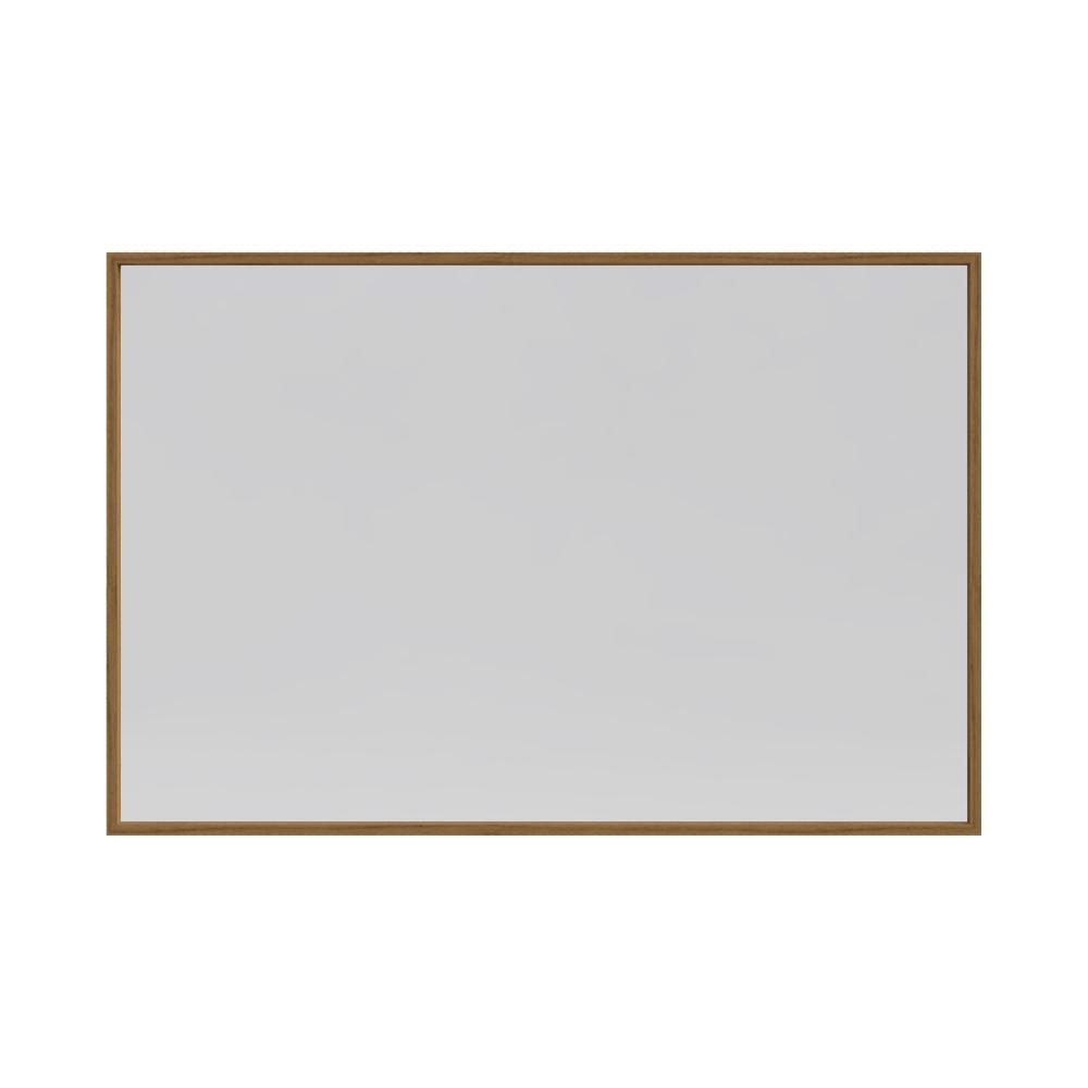 Just Wood spejl med mørkolieret egetræsramme 120 x 80 cm