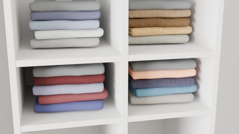 Celebert Fast hylde i Hvid 19 mm 36,8 x 50,4 cm