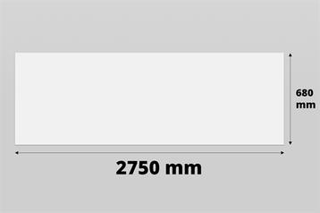 Kitchn Udvendig gavl 68 cm - Hvid