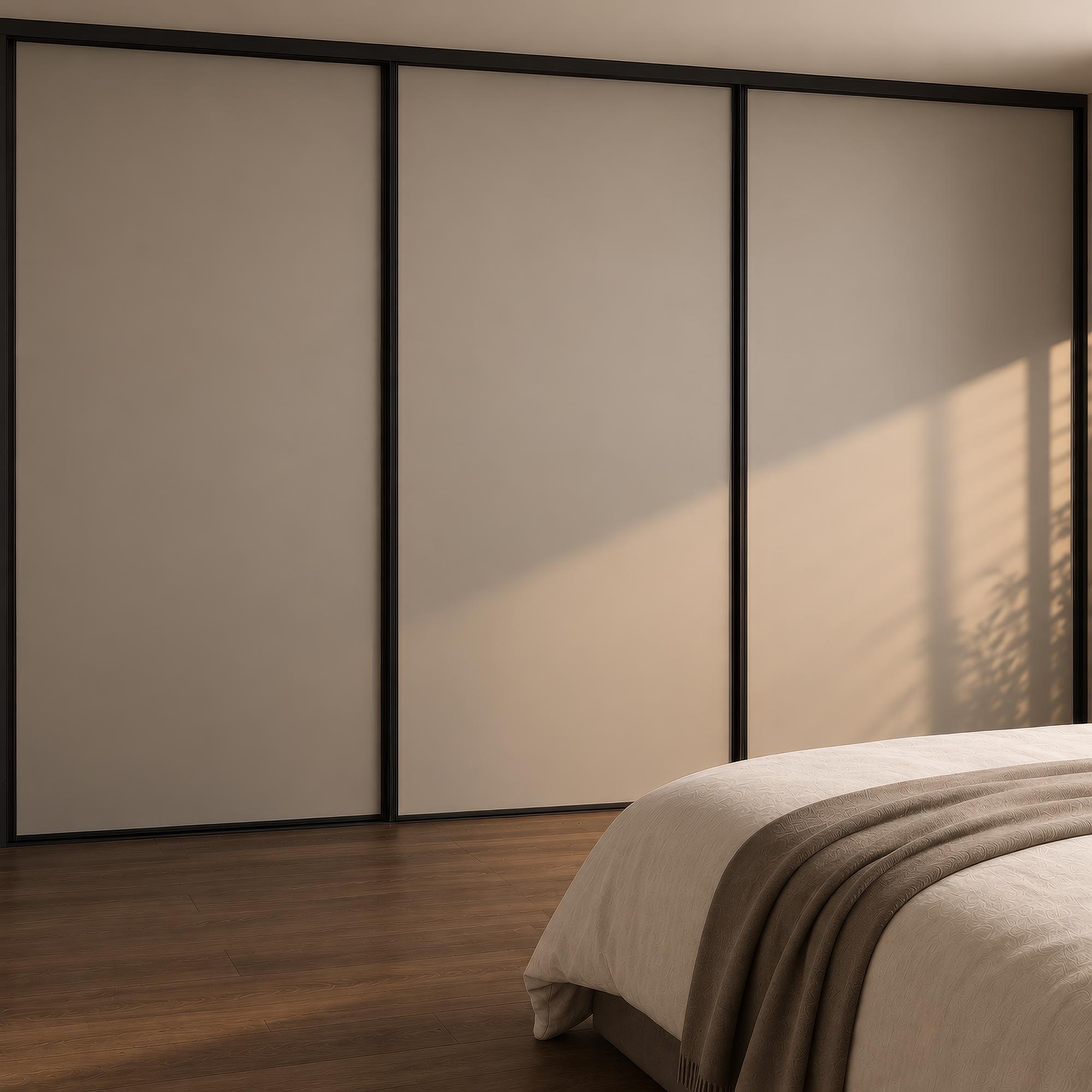 Celebert Modul One skydelåger på mål til garderobe med 3 låger - Total Bredde 121,8 til 358,70 cm