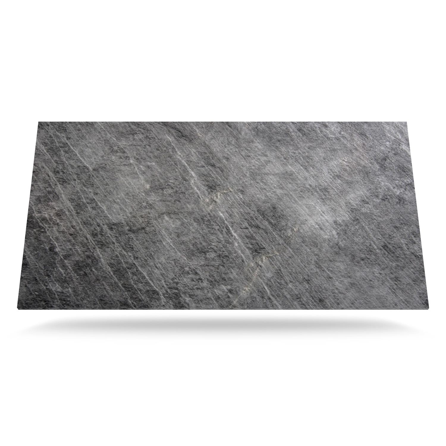 Mørkegrå med en stenet tekstur - Laminat bordplade på mål - 2275