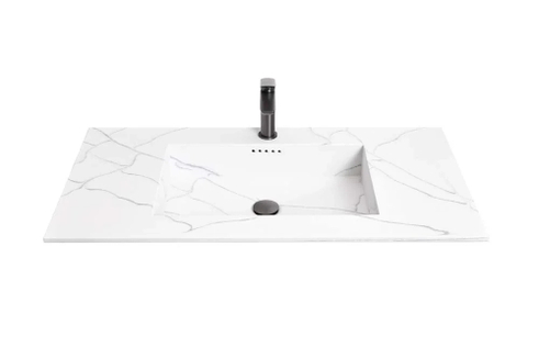 Kiel Solid Surface Art Line - Dybde 48 cm