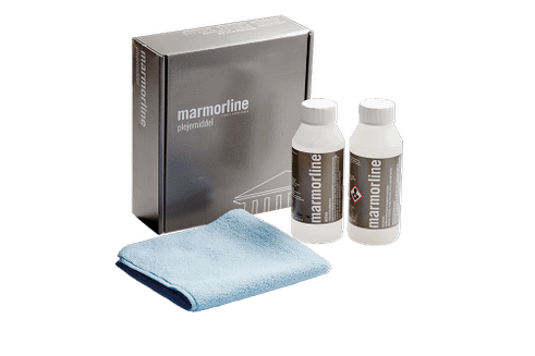 Marmorline plejesæt til blanke overflader