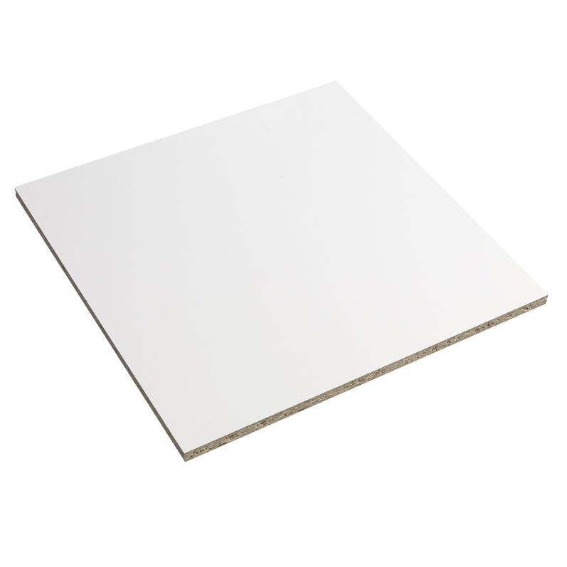 Udvendig gavl med tilpasning - Hvid struktur