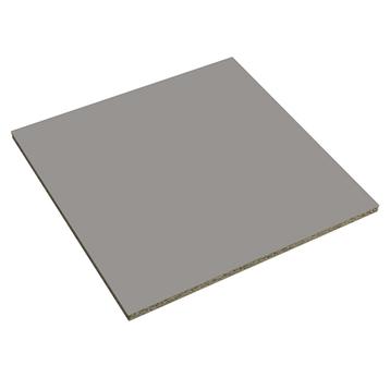 Udvendig gavl 68 x 280 cm - Mellemgrå med faste mål